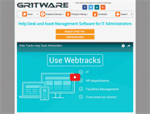 Tablet Screenshot of gritware.com